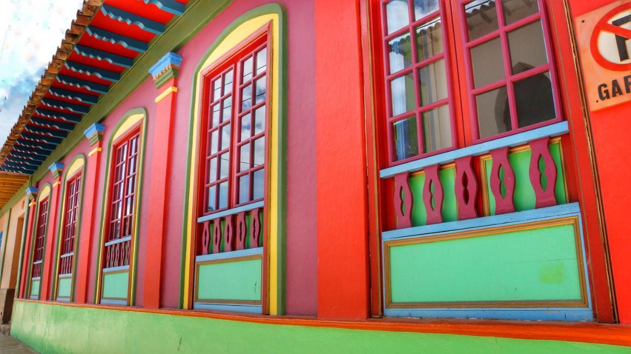 Casona 1865 Hotel Ráquira Buitenkant foto