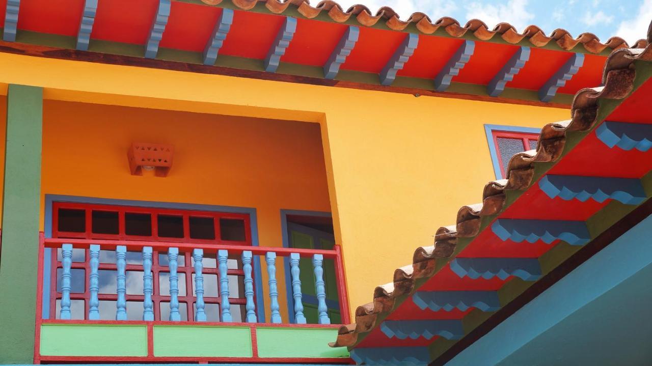 Casona 1865 Hotel Ráquira Buitenkant foto
