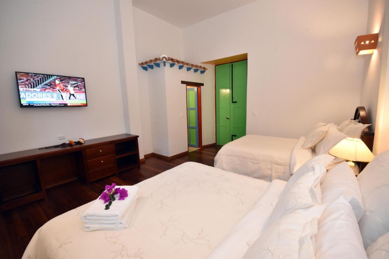 Casona 1865 Hotel Ráquira Buitenkant foto