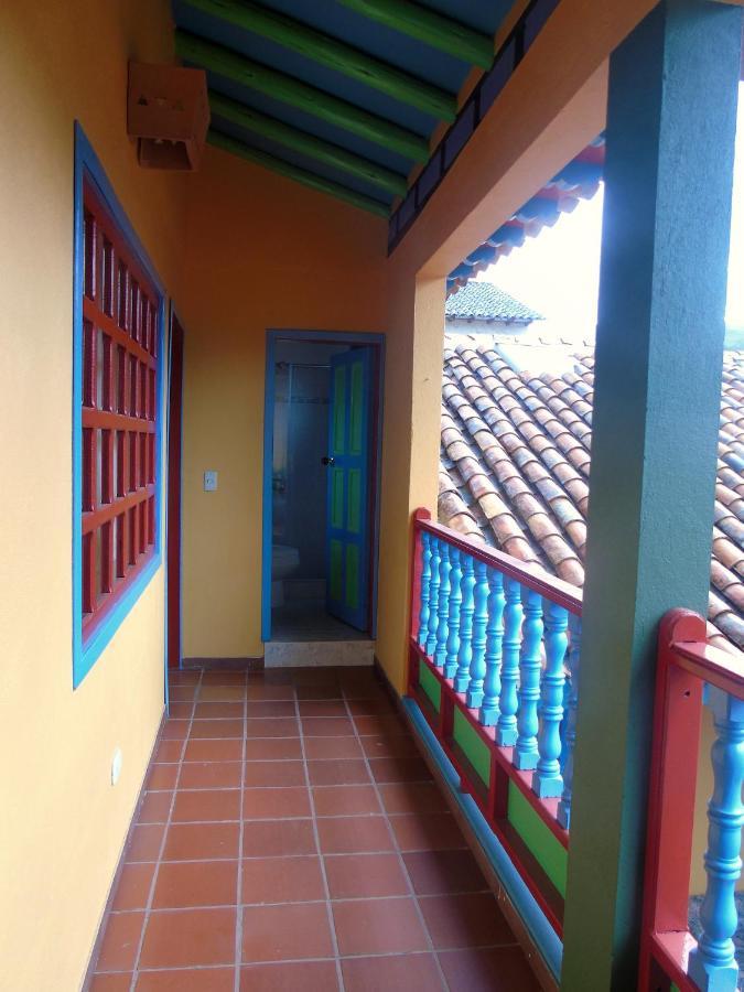 Casona 1865 Hotel Ráquira Buitenkant foto
