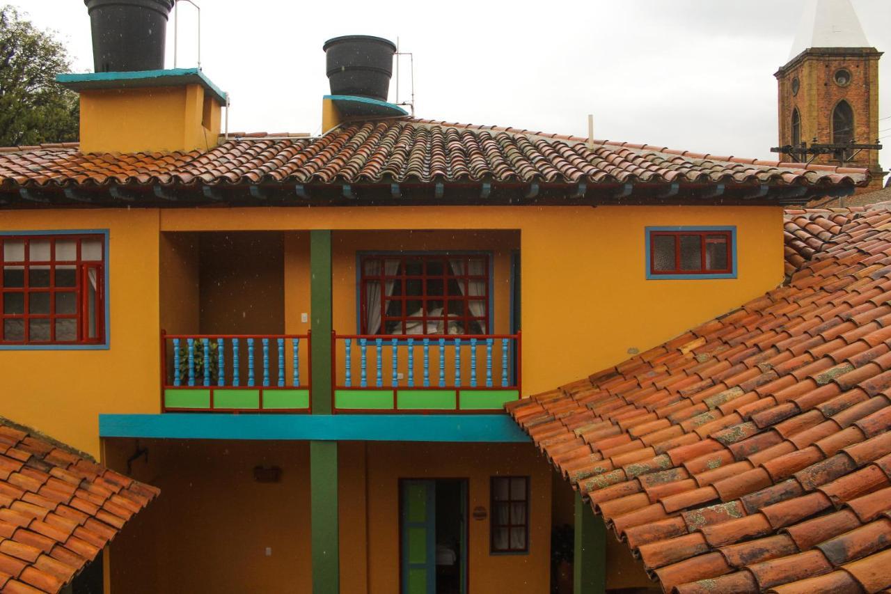 Casona 1865 Hotel Ráquira Buitenkant foto