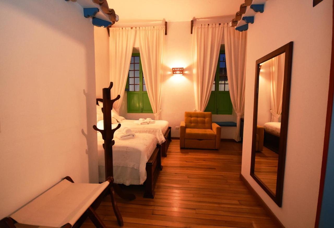 Casona 1865 Hotel Ráquira Buitenkant foto