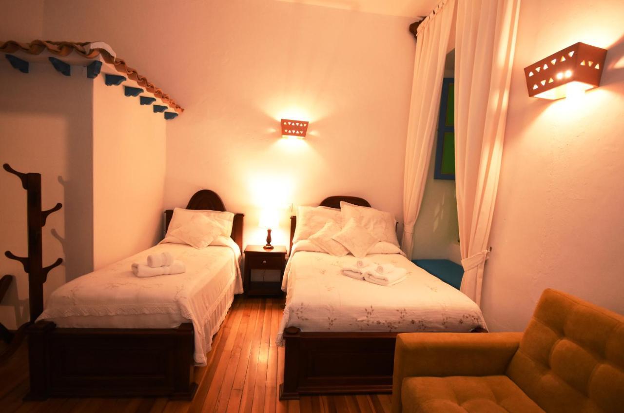 Casona 1865 Hotel Ráquira Buitenkant foto