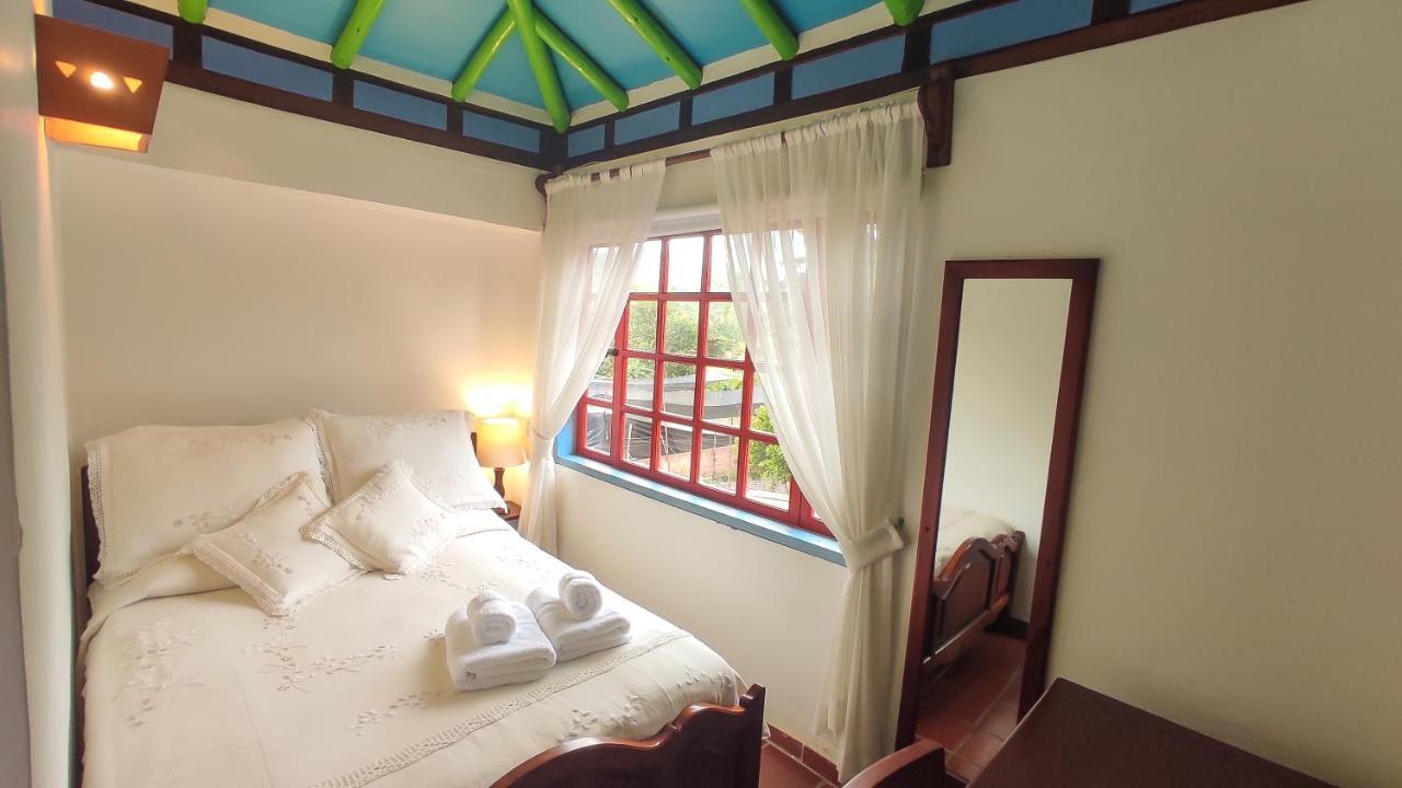 Casona 1865 Hotel Ráquira Buitenkant foto