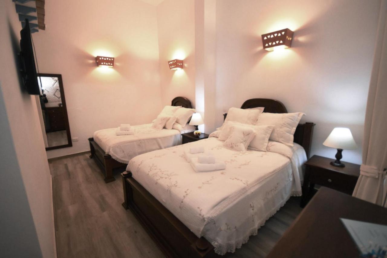 Casona 1865 Hotel Ráquira Buitenkant foto